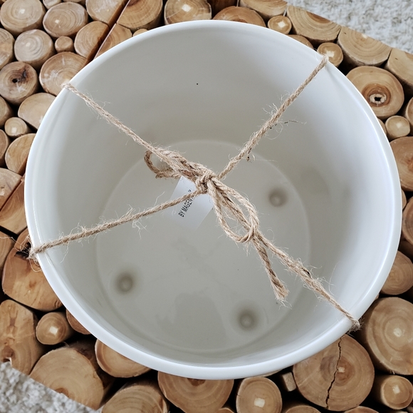 Rae Dunn Organic Plant Pot - Picture 2 of 3